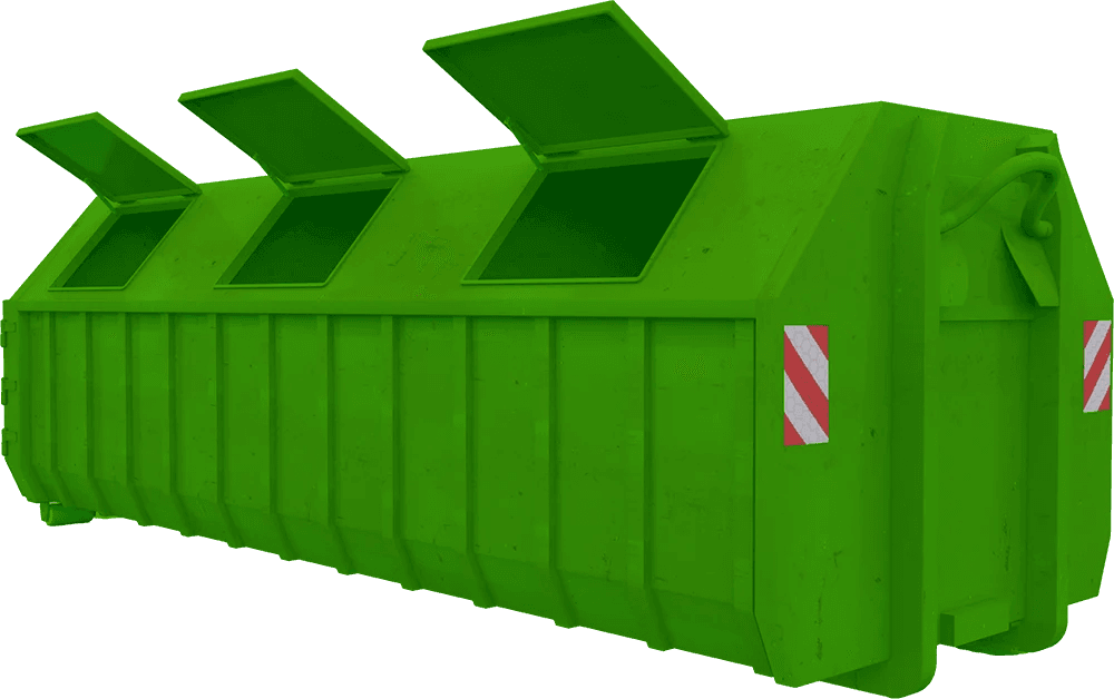 Bouw- en sloopafval container 10m³